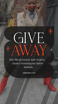 Fashion Giveaway Instagram Reel Image Preview