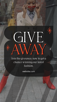 Fashion Giveaway Instagram Reel