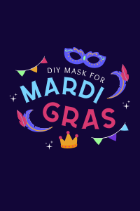 Mardi Gras Festival Pinterest Pin