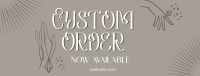 Order Custom Jewelry Facebook Cover