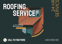 Roofing Service Postcard