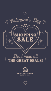 Minimalist Valentine's Day Sale Instagram Reel