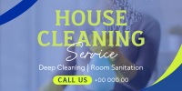 Professional House Cleaning Service Twitter Post