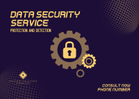 Data Protection Service Postcard Image Preview