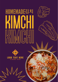 Homemade Kimchi Flyer