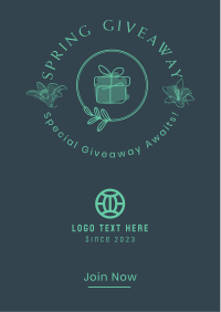 Spring Giveaway Flyer