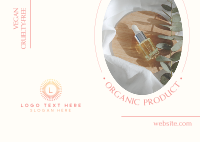 Organic Product Postcard