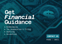 Financial Guidance Services Postcard