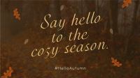 Hello Autumn Greeting Animation