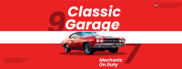 Classic Garage Facebook Cover