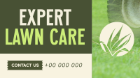 Minimalist Lawn Care Experts Animation Design