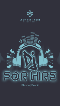 DJ for Hire Facebook Story