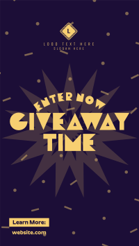 Confetti Enter Giveaway Instagram Reel Image Preview