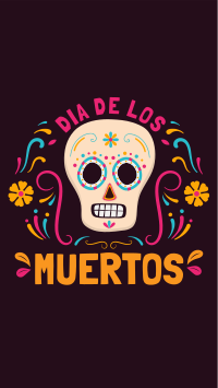 Dia De Muertos Parade Facebook Story