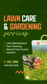 Lawn Care & Gardening Instagram Reel Image Preview