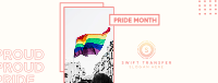 Pride Month Flag Facebook Cover Image Preview