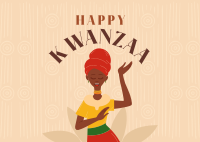 Kwanzaa Tradition Postcard