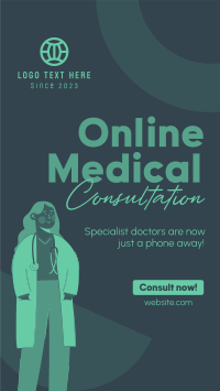 Online Specialist Doctors Instagram Story