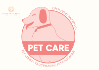 Pet Care Services Postcard