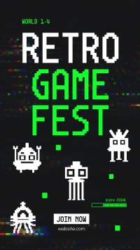 Retro Game Fest Instagram Reel