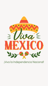 Mexico Independence Day Facebook Story