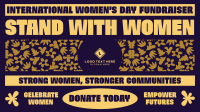 Retro Women's Day Fundraiser Animation