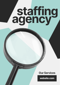 Jigsaw Staffing Agency Poster