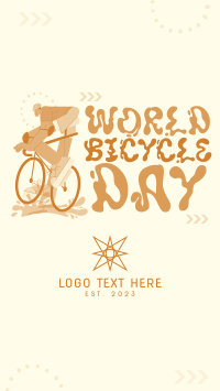 Go for Adventure on Bicycle Day Instagram Reel Design