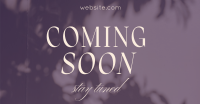 Luxury Stay Tuned Facebook Ad