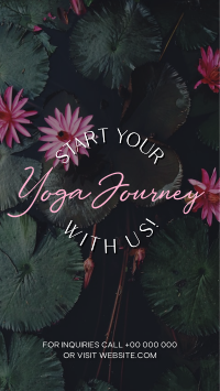 Yoga Journey Facebook Story