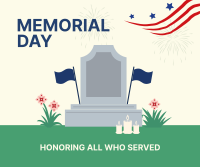 Memorial Day Tombstone Facebook Post