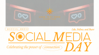 Modern Social Media Day Facebook Event Cover