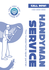 Handyman Service Poster