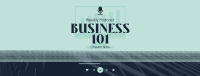Business Talk Podcast Facebook Cover Design