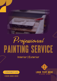 Professional Painting Service Flyer