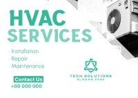 Fine HVAC Services Postcard