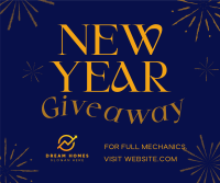 New Year Giveaway Facebook Post