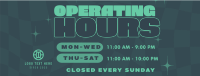 Quirky Operating Hours Facebook Cover