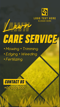 Lawn Care Maintenance Instagram Reel Image Preview