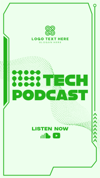 Technology Podcast Circles Video