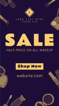 Makeup Sale Facebook Story