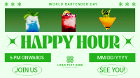 Modern Nostalgia Happy Hour Animation