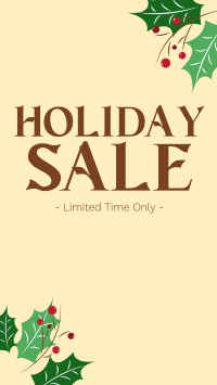 Holiday Sale Facebook Story