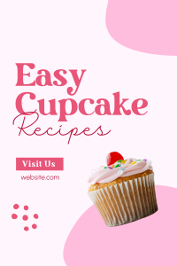 Easy Cupcake Recipes Pinterest Pin