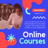 Online Education Courses Linkedin Post