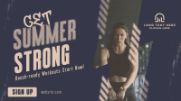Summer Fitness Workout Animation