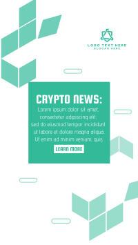 Cryptocurrency Breaking News Instagram Story