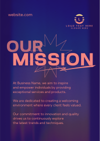 Creatives Company Mission Flyer