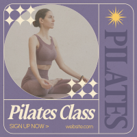 Pilates Class Instagram Post example 1