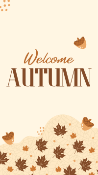 Autumn Season Greeting Facebook Story